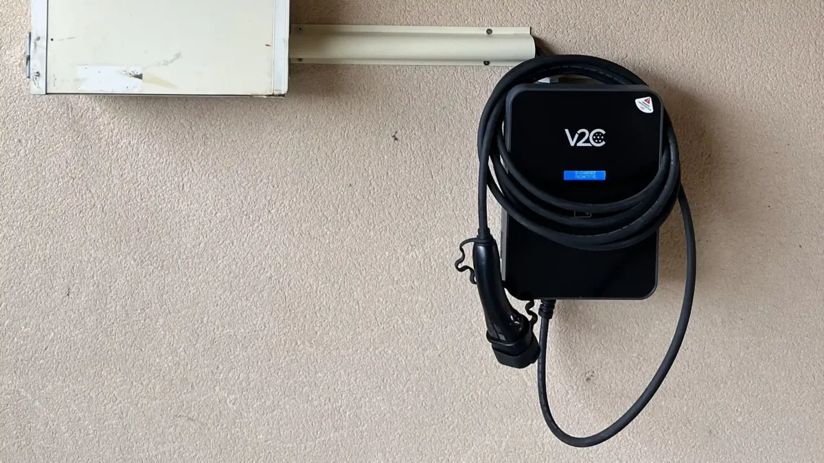 Borne de recharge IRVE à Dammarie-les-Lys