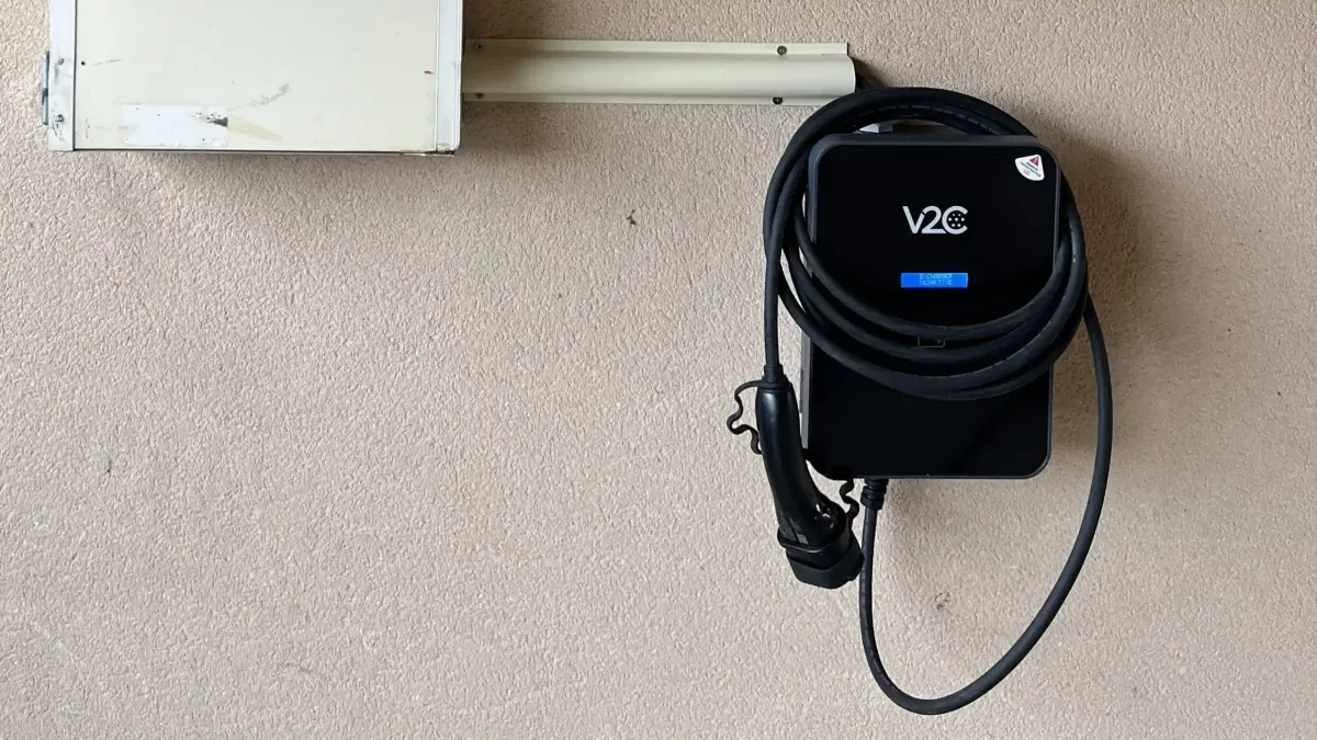 Borne de recharge IRVE à Dammarie-les-Lys