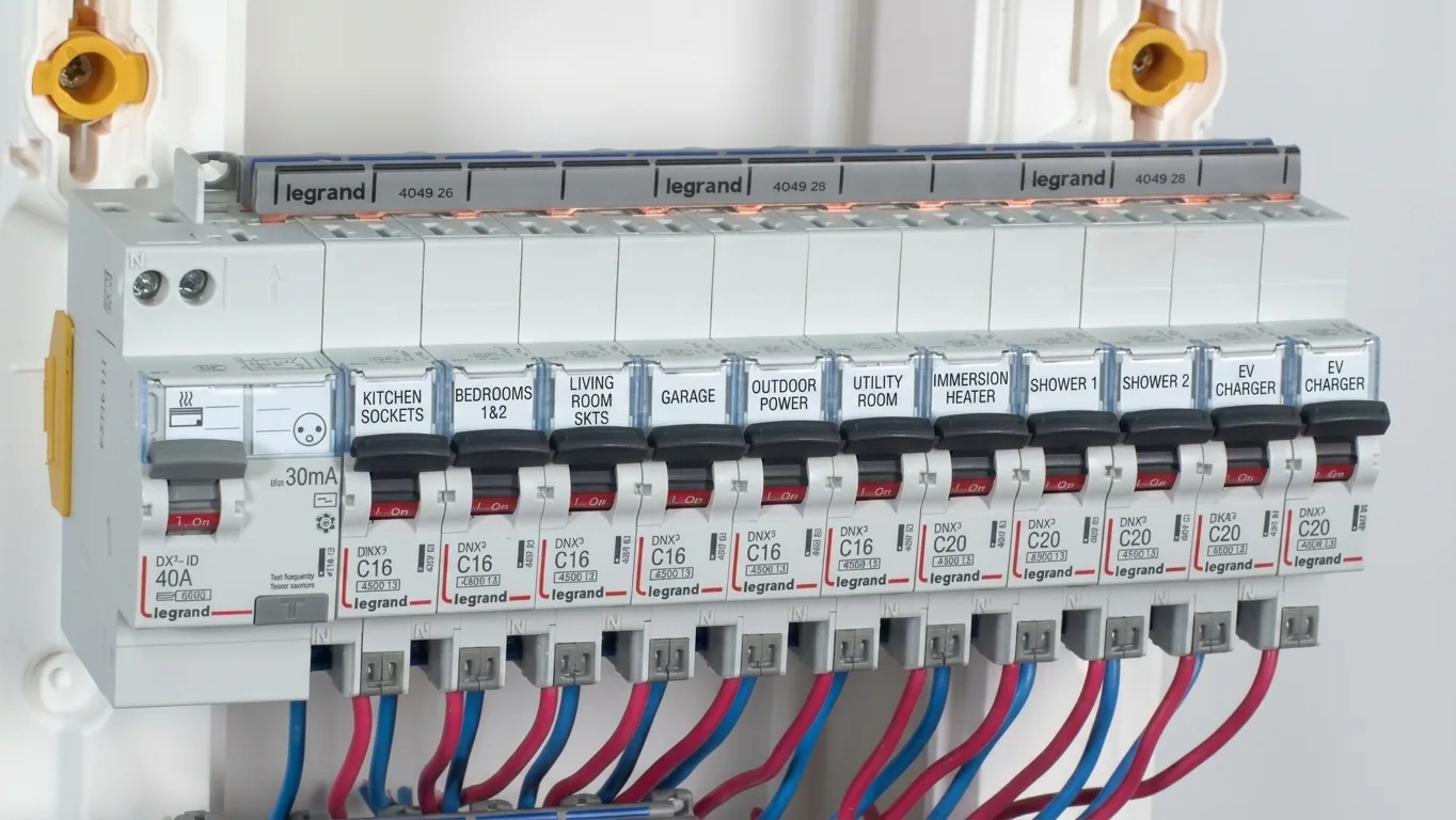 Installation de tableau électrique à Dammarie-les-Lys — après (chantier 4)